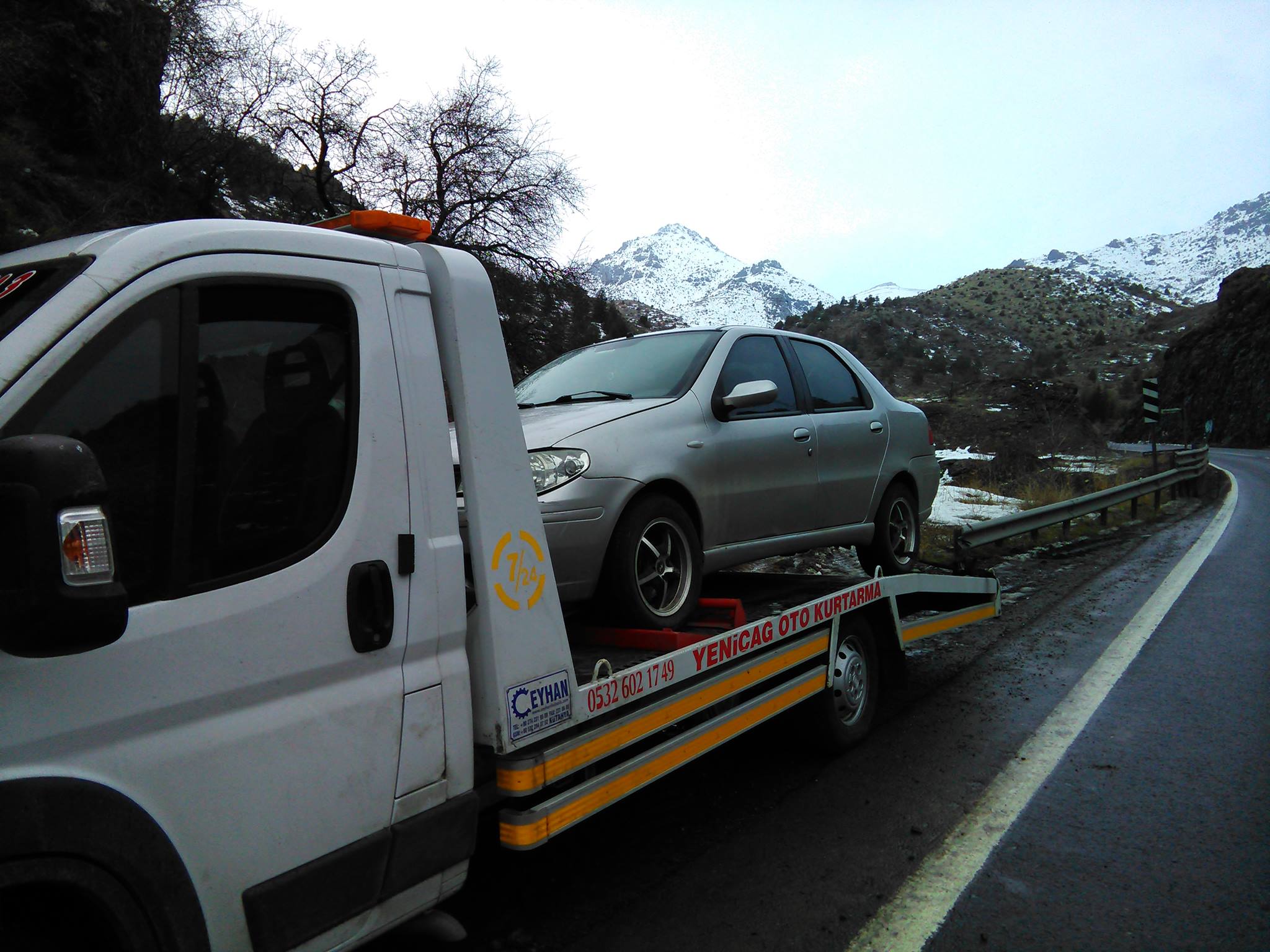 Basmakçı Ulukışla çekici oto kurtarma yol yardım